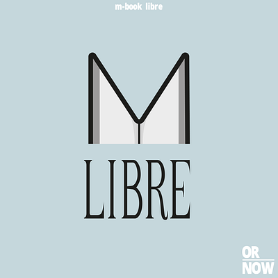 Letter M book concept "LIBRE" book book shop book store books dailylogochallenge design graphic graphic design graphic design graphicdesign graphics illustration visual visual design visualization