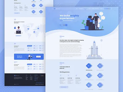 Mirror Code - Website Design agency aleksandarilic aleksandarilicdribbble aleksandarilicux clean design designs development agency mirrorcode product ui user experience user interface user interface design ux web designer webdesign website concept website design