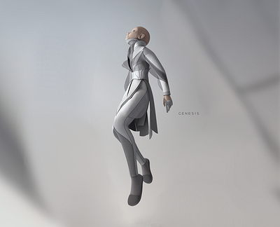 Genesis 3d character character design shimur zbrush