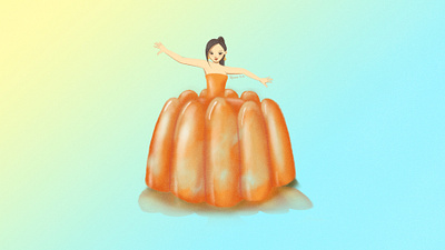 Jelly artwork dessert fresh gelatine hot illustration ipad pro ipadproart jello jelly procreate procreate art summer summertime sweet