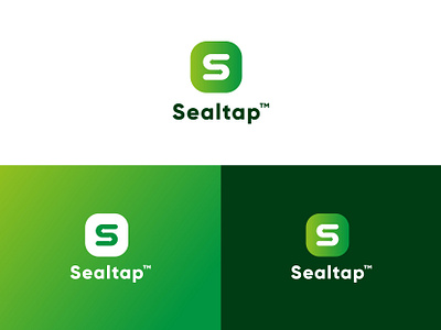 SealTap Logo ashique ukkadan branding clean exchange file exchange file sharing file transfer flat geometric geometric art geometric design green logo minimal s logo secure signature simple symbol transfer