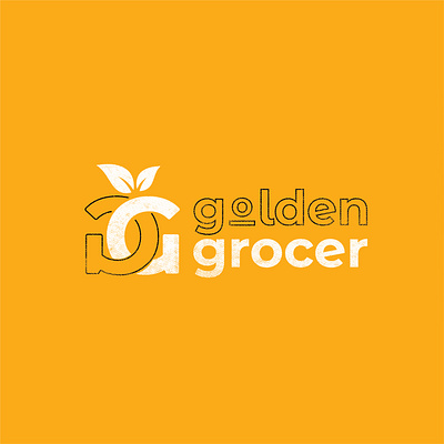 Golden Grocer @design branding design dailylogochallenge logochallenge logodesign logos