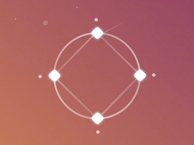 Following the Stars animation brand branding design health icon illustration motion ui ux wellness