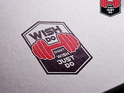 Wish Do branding design gym logo icon illustration logo vector