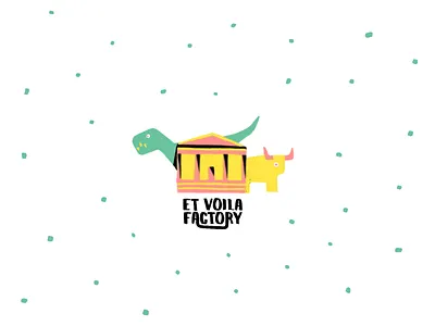 Et Voila Factory - New York animal bull dinosaur illustration museum newyork