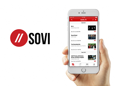 Sovi design ios mobile app ui ux