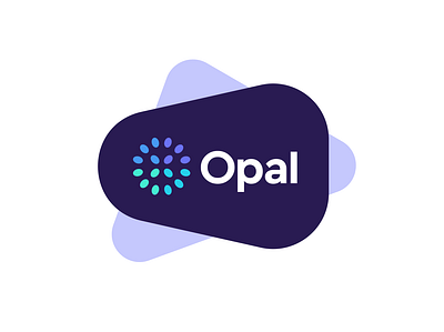 Opal Shapes branding design illustration vector