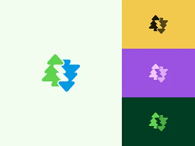 Treemendous Brand Update brand colourful logo nature plants refresh treemendous trees update