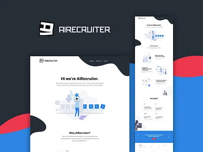 AI Recruiter - Landing Page bot chat chatbot kuala lumpur landing page malaysia