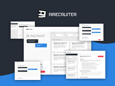 AIRecruitor App - A chatbot for jobs app chatbot dashboard desktop app jobs kuala lumpur malaysia