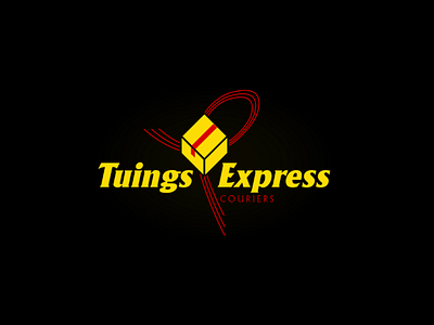 Tuings Express brand brand design branding courier delivery logo logo design mail post office postage