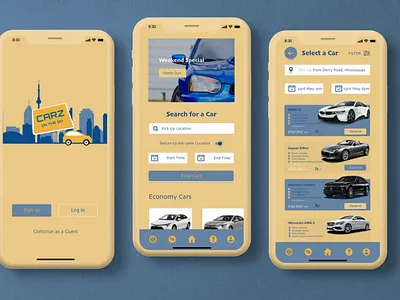 Car Rental App Concept app app design application behance branding branding design creative design designer designers dribble freelancer graphic illustration product design ui uiux ux uxui website
