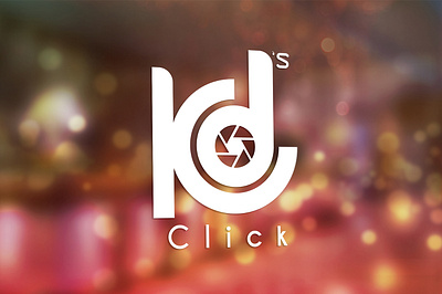 kd's click logo branding design logo