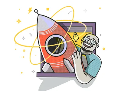 Boomblast Design-lockdown diaries animal boomblastdesign bootstrap branding business dribbble illustraion space startup stayhome vector art vintage wall window