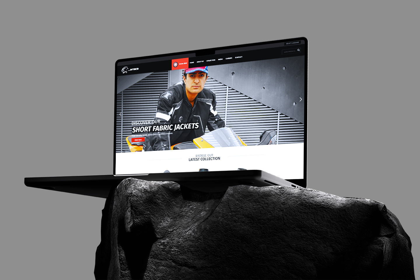 Dar Group Web Design apparels branding landingpage logo motorbike photoshop psd template riders theme design ui design ux design web design website