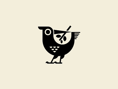 Woodpecker bird branding icon illustration logo mark woodpecker