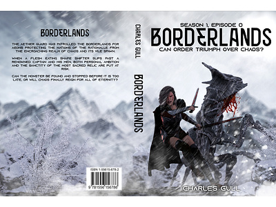 Borderlands Book Cover 3d 3d art 3d artst 3d artwork 3d modeling 3dsmax adventure alien animation book cover character female military photoshop postproduction war warrior