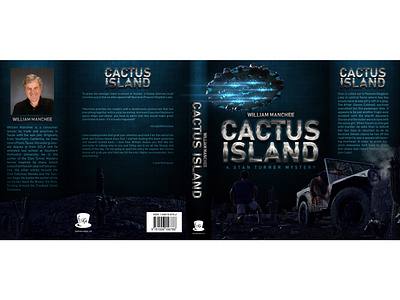 Cactus Island, A Stan Turner Mystery Book Cover 3d 3d art 3d artst 3d artwork 3d modeling 3dsmax adventure animation book cover character character design fiction mystery sci fi scifi ufo