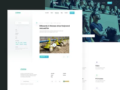 Resource Library clean interface library resources ui web website