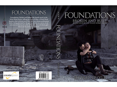 Foundations Broken and Built Book Cover 3d 3d art 3d artst 3d artwork 3d modeling 3dsmax adventure animation battlefield book cover character female kill photoshop vray war