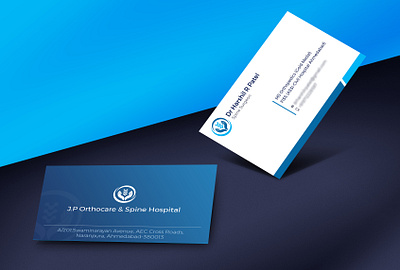 J.P. Ortho Care Business Card and Logo Design business card design logo design stationery design