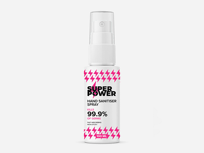 Hand Sanitiser Spray 3 design hand label sanitizer spray