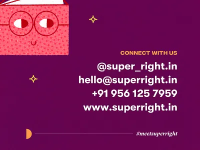 Hello, meet Super/Right! (3/3) brand agency brand and identity design design studio icon illustration illustration agency logo design typography vector