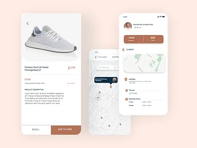 E-commerce app design For Sweden Client animation app app design design graphic design illustration ui ux web website