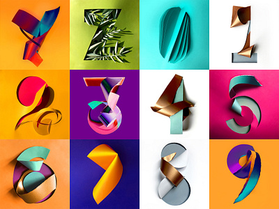 36 Days of Type 2020 - 7th edition 36 days of type 36daysoftype 3d branding colorful customtype design gradient graphic design handcrafted handmade handmadetype illustrated illustration origami paper paper art papercut sculpture illustration typography