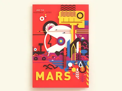 C4D POSTER c4d design illustration poster poster design