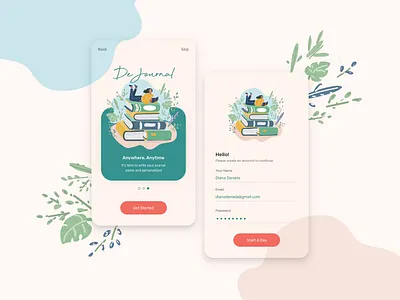 Sign Up Page app daily ui dailyui dailyuichallenge day 1 design mobileappdesign ui uiux ux webdesign