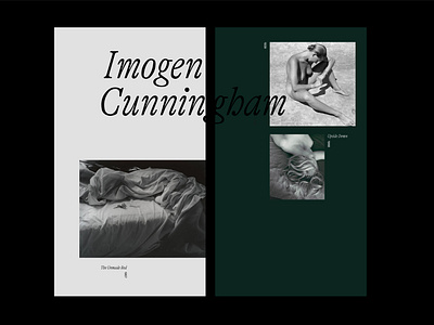 Imogen Cunningham design photography picture ui ux web