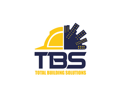 Logo-TBS total building solutions illustration logo logodesign logotype vector