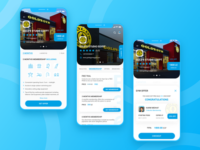 Cairo Gyms App dark theme dark ui dribbble best shot fitness fitness app fitness logo gym gym app gym profile mobile app design offers product design ui ux design user experience design user interaction user interface design visual design workout workout app workout tracker