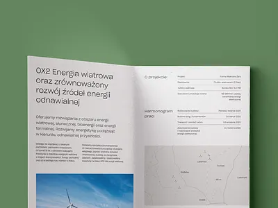 OX2 Brochure brochure grid ox2 poland print print design