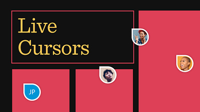 Live cursors collaboration cursor cursors niice ui