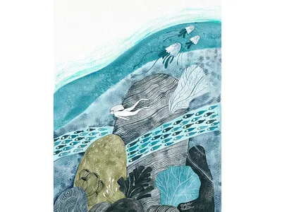 Never stop exploring the world! illustration illustrator watercolor watercolour watercolour illustration