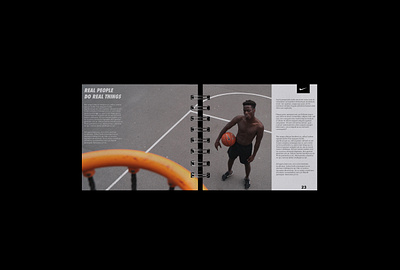 Quick Designs 01 editorial graphic design layout nike template typography