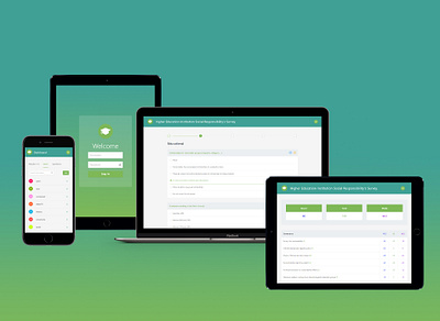 Higher Education Institution Social Responsibility’s Survey ant design front end development pwa reactjs responsive design sass ui web design