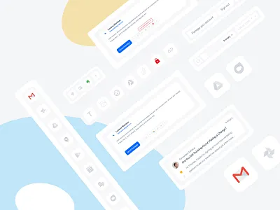 Elements blue branding color color palette dashboard design design systems dribbble elements email email design google gray gridlab modal props trending ui ui ux ui design