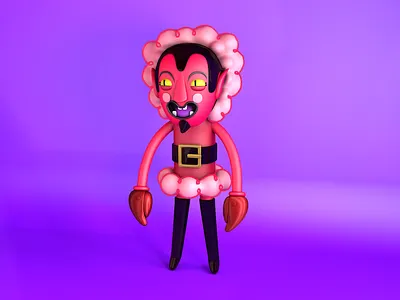Him 3d c4d character cinema4d design illustration powerpuff girls