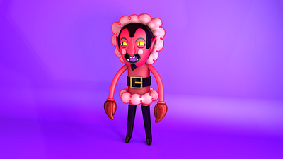 Him 3d c4d character cinema4d design illustration powerpuff girls