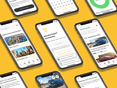 TURBO® APP: Isometric Screen View animation app branding car design google graphical illustration redeisgn rent rental scooter turbo typography user ux uxui web website whatsapp