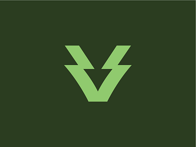 Bolt V bowo456 branding design freelance graphic logo mark monogram vector