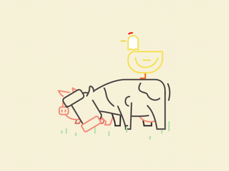 Farm Animals after effects bodymovin dromp joyfull lottie lottiefiles svg svg animation web animation