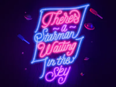 Bowie 3d bowie branding c4d cinema4d david bowie davidbowie design illustration lettering logo music