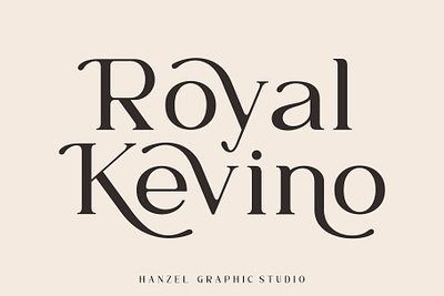 Royal Kevino - Serif Font branding calligraphy font classic classy corporate font design display font fashion feminine font font design headline logotype magazine modern modern calligraphy modern font sans serif font serif font swash font website
