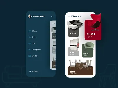 App Design to Buy Furniture Online ecommerce ecommerce app ecommerce business ecommerce design ecommerce shop furniture furniture app furniture application furniture design furniture store shopping shopping app shopping basket shopping cart