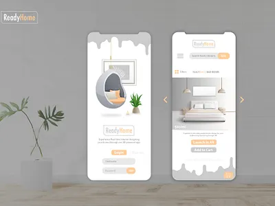 AR Interior app concept adobephotoshop adobexd augmentedreality cameraapp figma interiordesign logo mobile ui mobile ui design mobile ui kit sketch uidesign uiux