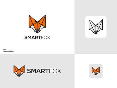 smart fox animal animal logo brand branding branding design character design logo fox logo geometric design graphic design icon identity logo mascot minimal modern vector